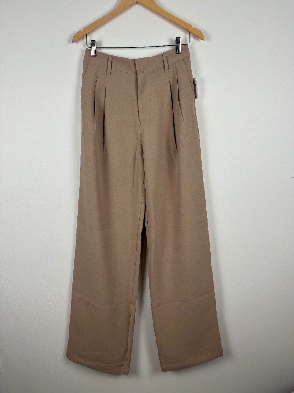 Gap Factory Easy Crepe Trousers Warm Golden Brown 8 Tall NWT